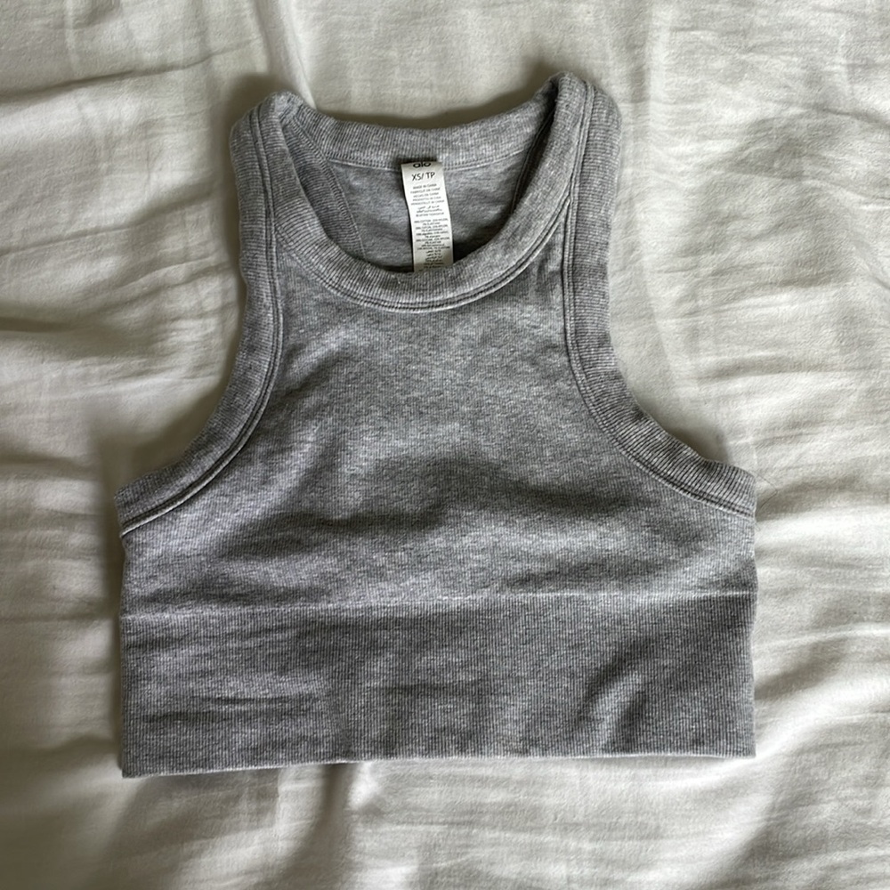Alo Seamless Delight High Neck Bra